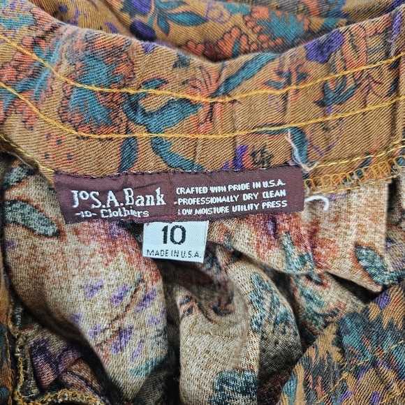 Jos A Bank Women's Floral Skirt Size 10 - Picture 5 of 6